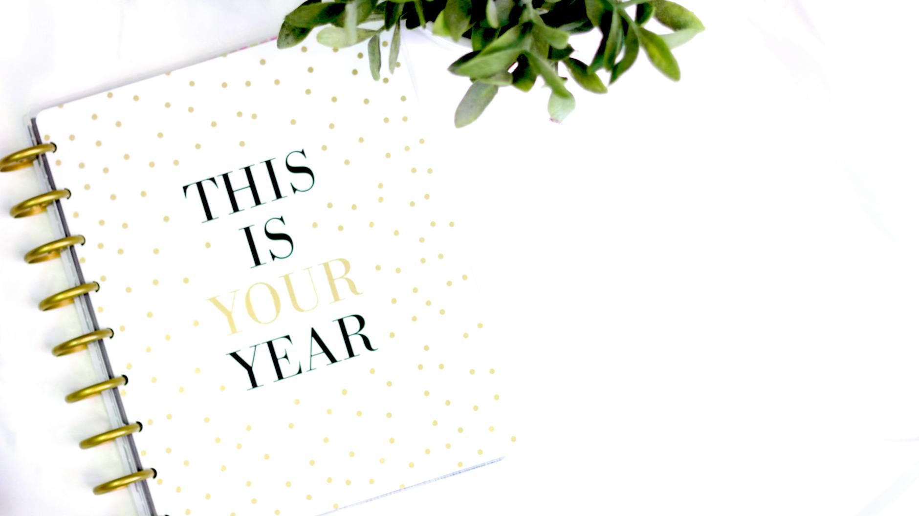 this is your year notebook